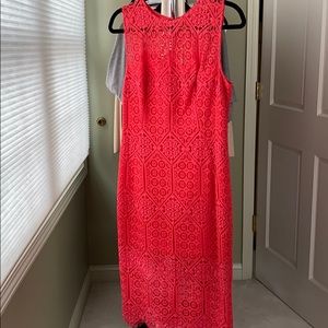 Marciano lace dress lined